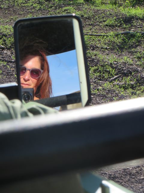 The ride back to camp...