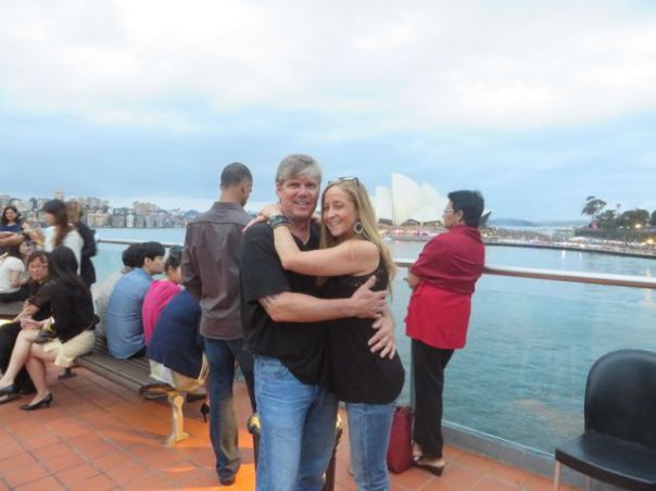 And we've secured a perfect perch for the fireworks!