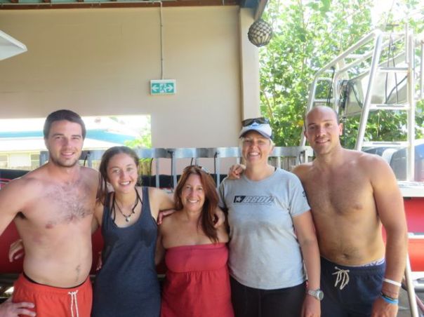 Ben (Big Red), Indie, Me, Gaye, & Josh.  You're welcome BR :)