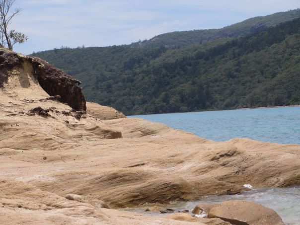 Hook Island - not the white beach side, silly.