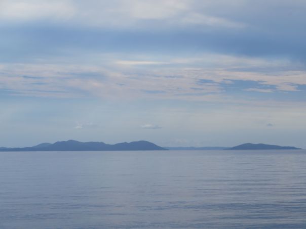 The air took on a hazy watercolor feeling and the sea and sky seemed to melt into each other.  I swear these pics are all unaltered.