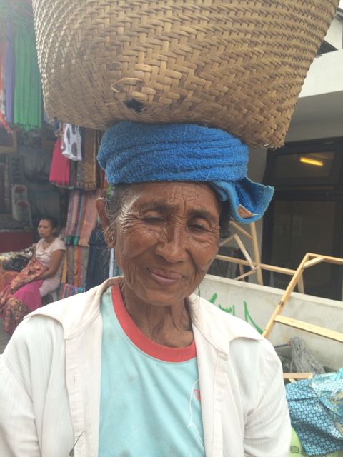 A woman at the market