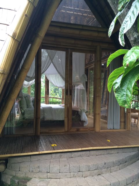 Entrance to the guest house.