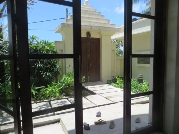 Entrance (from the inside) of Villa Puri Purnama
