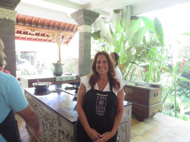 Ready to cook at Casa Luna!