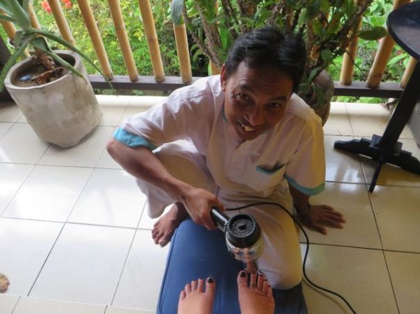 Zen Spa...the furthest thing from it.