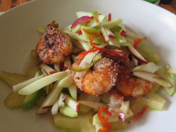 A lite lunch before treatment.