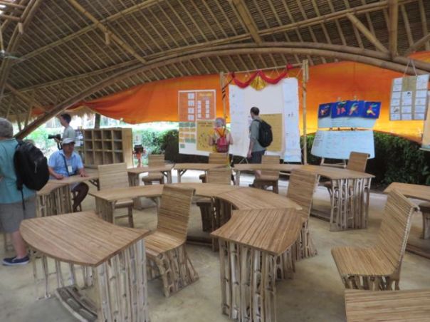 A classroom on the inside!