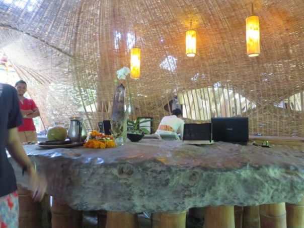 Reception at Bambu Indah.