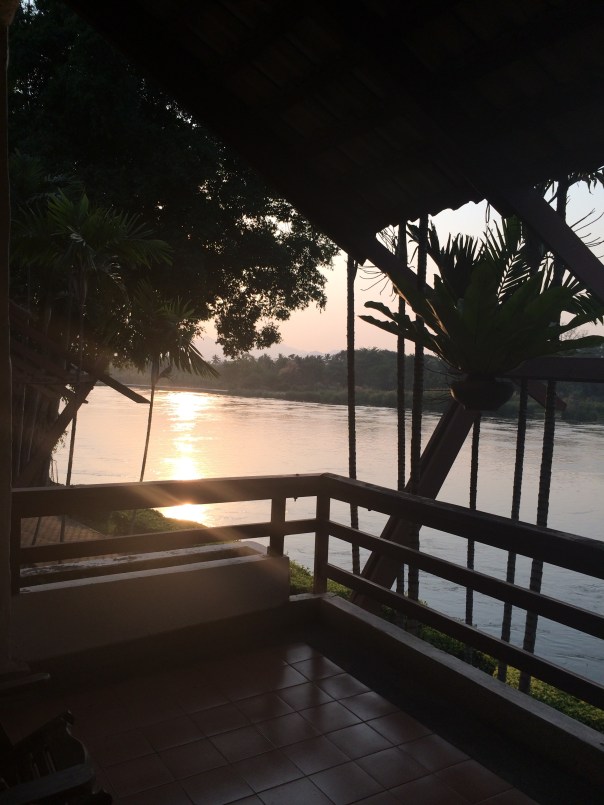 Sunset on the River Kwai