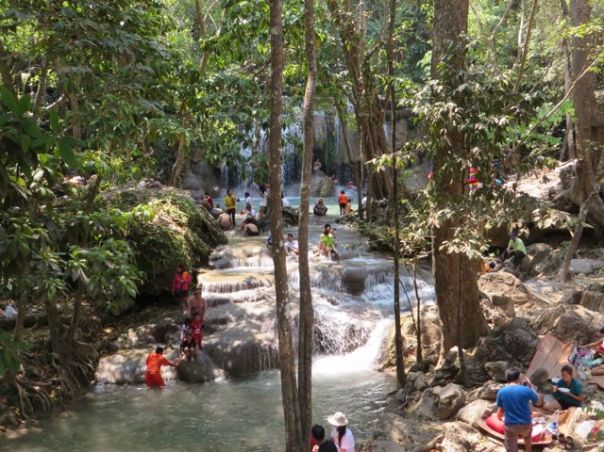 Erewan Falls, Level 1.  Most people go to the first 4 levels because they are easiest to get to.