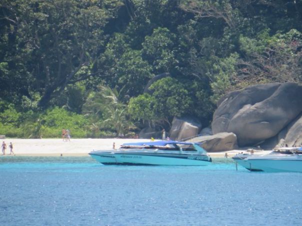 Gorgeous white beach