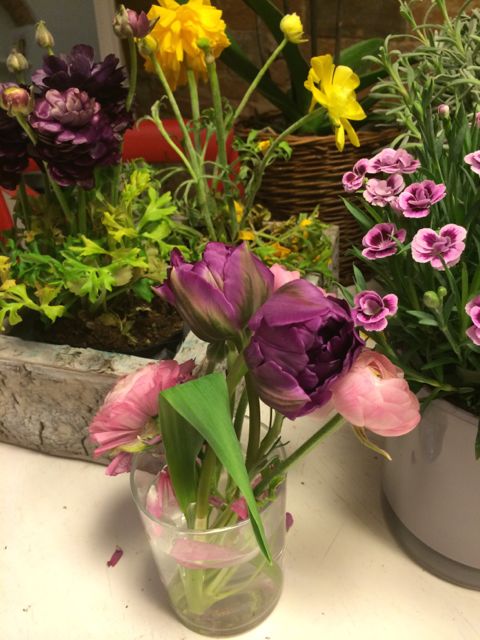 I always had fresh, beautiful flowers in my apt.  