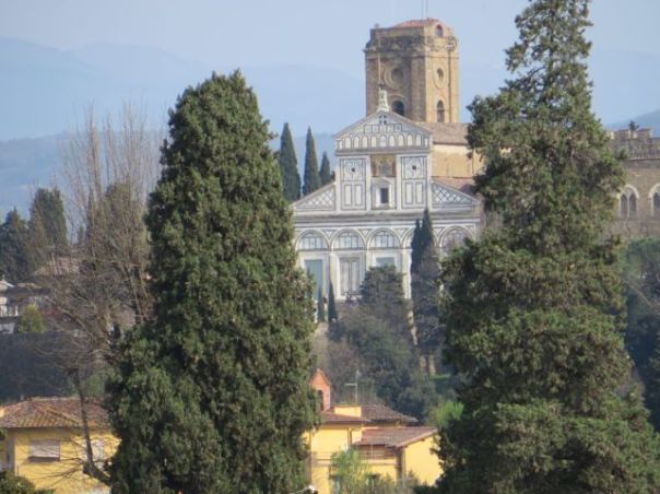 Piazza Michaelangelo seen from the Boboli Gardens