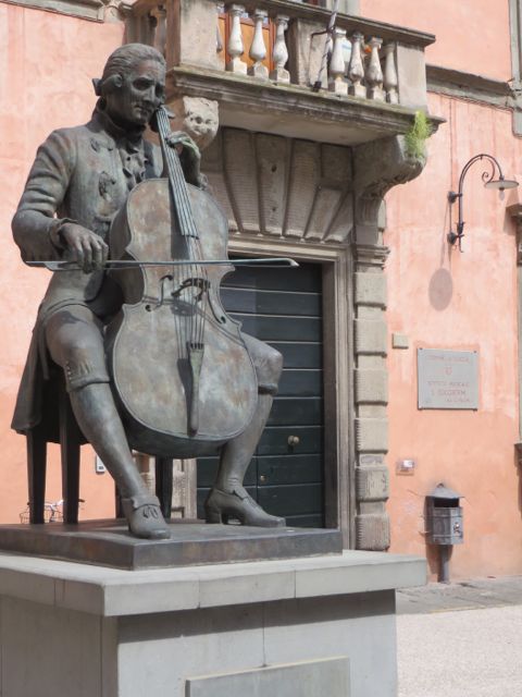 We thought this was Puccini's birthplace and home but we were wrong...it's another major composer though.