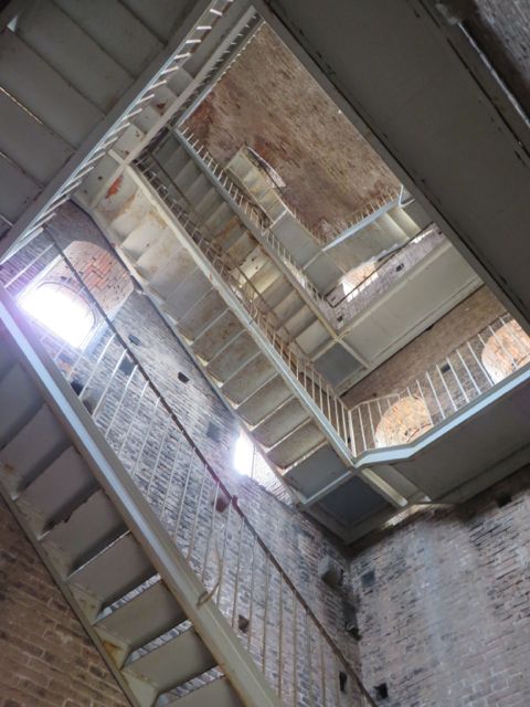 We climbed the bell tower...