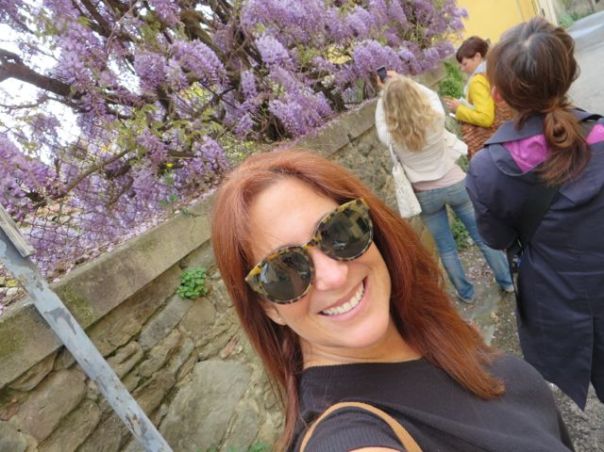 Gorgeous wisteria everywhere!