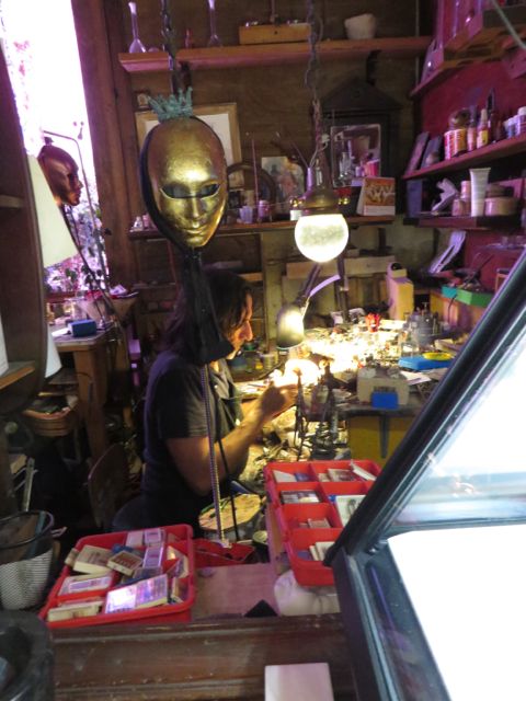 And the maestro himself, at work.