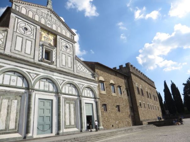 The church at the Piazza Michelangelo