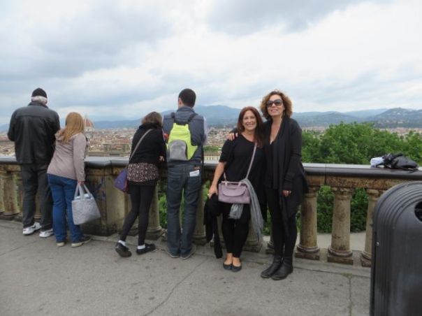 At Piazza Michelangelo.