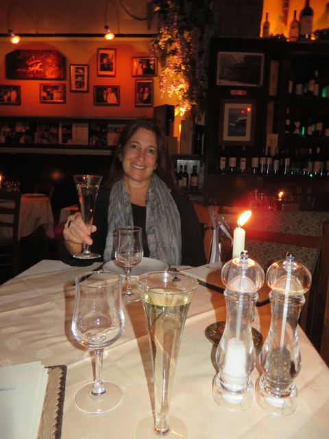 Champagne?  On the house...every nite.