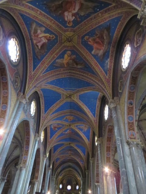 These ceilings are incredible.