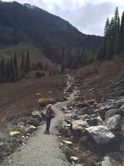 The trails on the first third of the hike were well groomed.