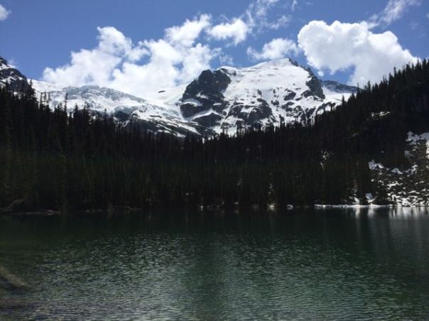 This is the 2nd, or middle, lake at Joffre.  